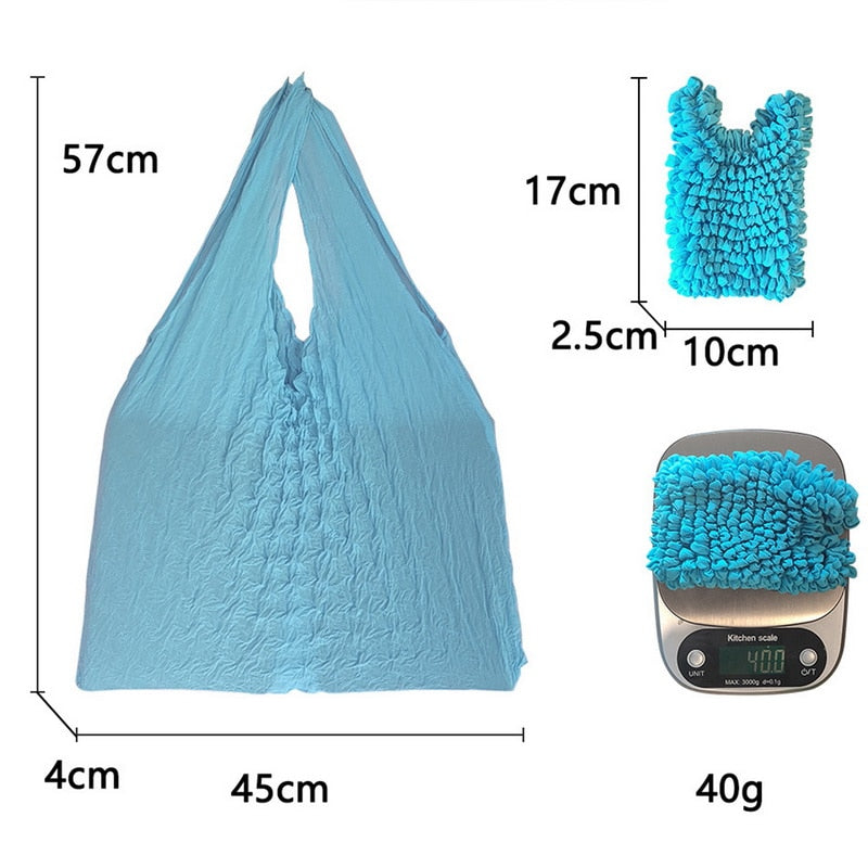 Spacious Collapsible Reusable Extra Large Tote Bag