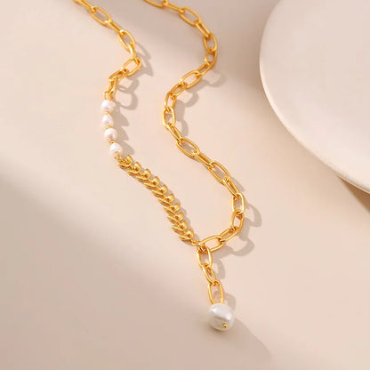 Delicate Gold Chain Layered Necklace