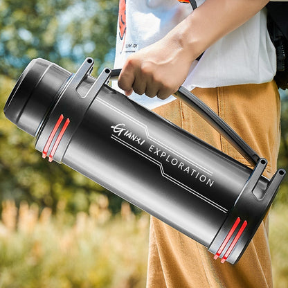 Big Thermal Stainless Steel Drinking Bottle