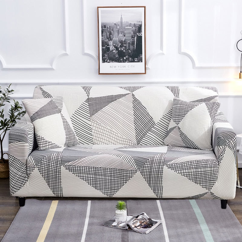 Comfortable Fit Elastic Couch Cover