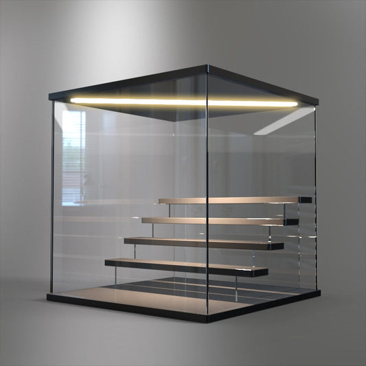 Bright Display Glass Case - Luxicro