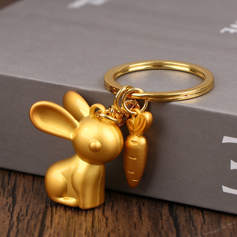 Lucky Rabbit Token Keychain