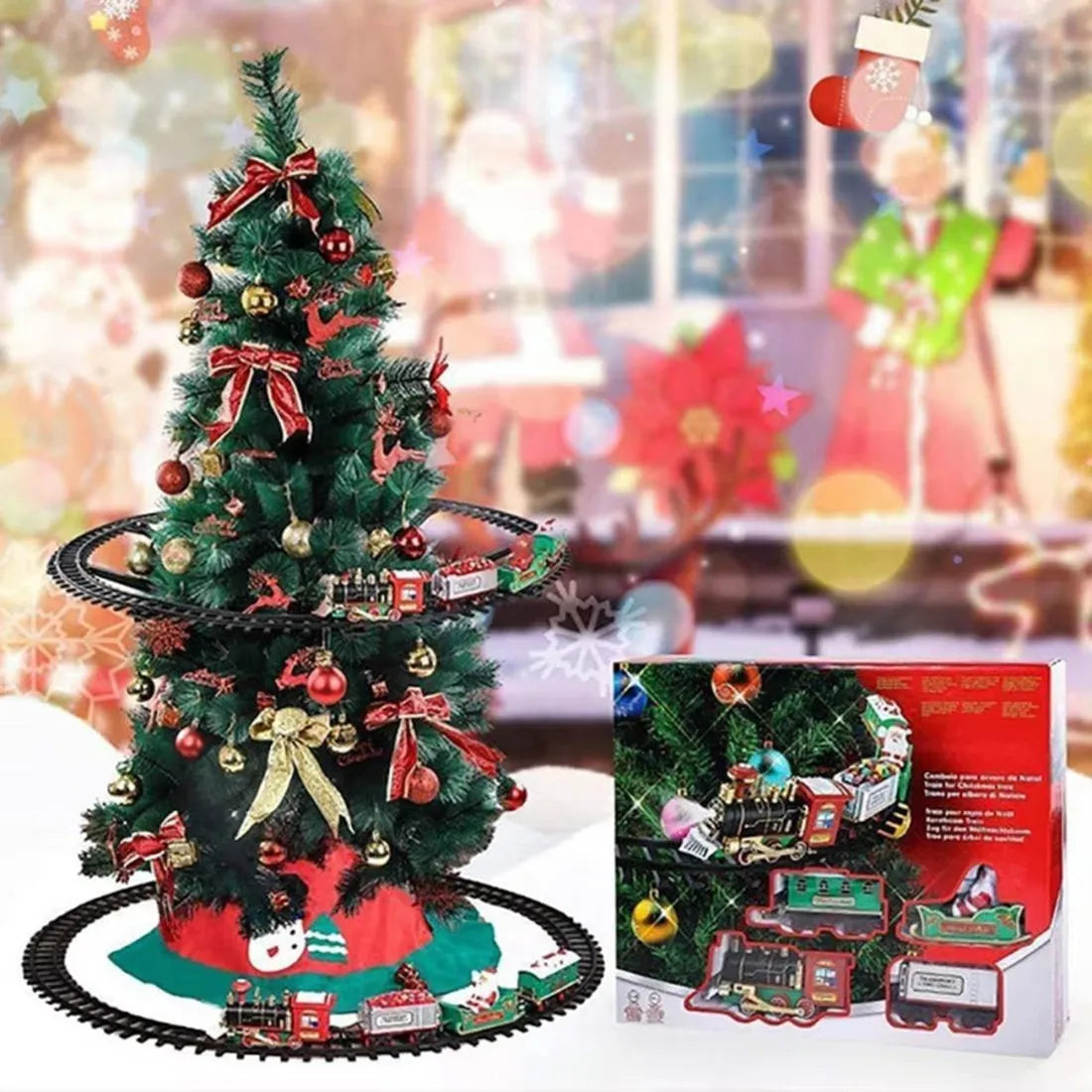 Fun Christmas Train Table Set - Luxicro