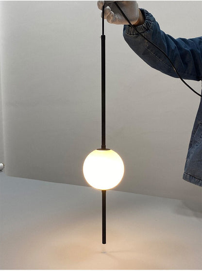 Minimalist Clear Globe Hanging Light