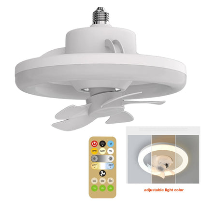Energy Saving Fan Ceiling Light Fixture