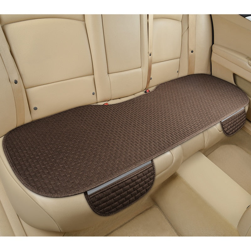 Durable Auto Seat Protector Mat with Grip Back