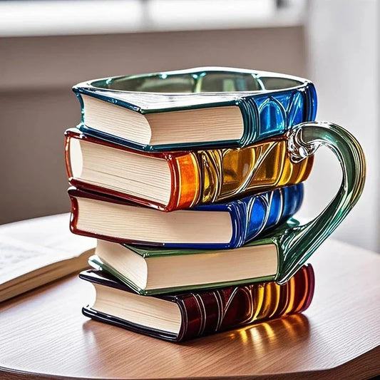Book Lover's Novelty Coffee Mug - Luxicro