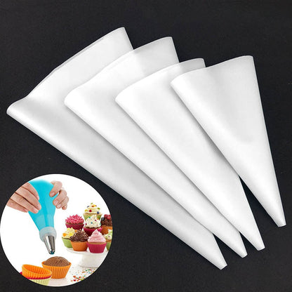 Convenient 4 Piece Reusable Cake Decorating Bags Set