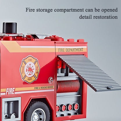 Big Kids Fire Engine Toy Truck Playset