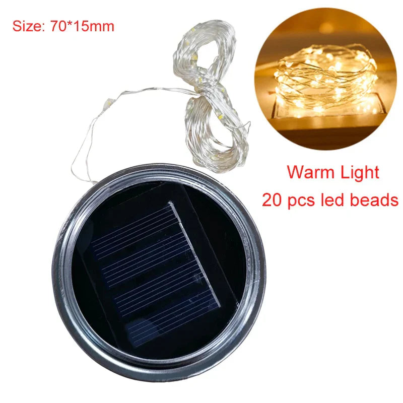 Garden Solar Powered String Lights - Luxicro