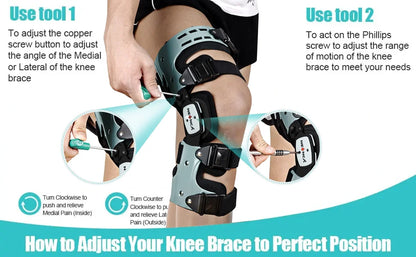Comfortable Knee Support Wrap with Stability Strap