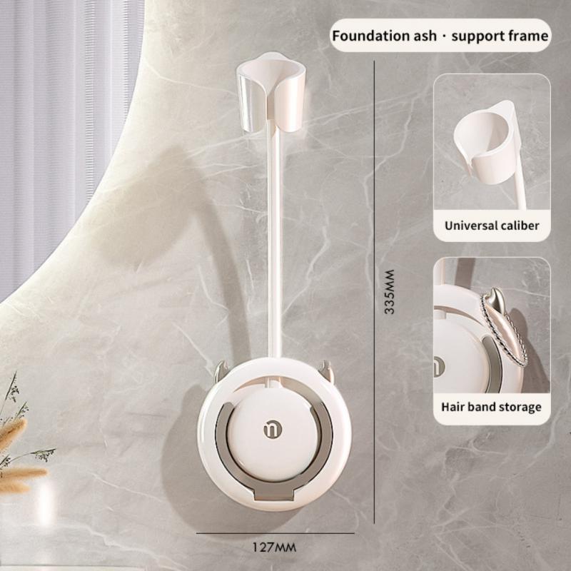 Stick On Bathroom Hair Dryer Storage Holder