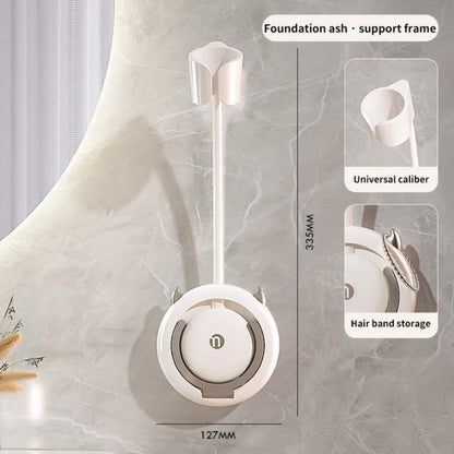 Stick On Bathroom Hair Dryer Storage Holder