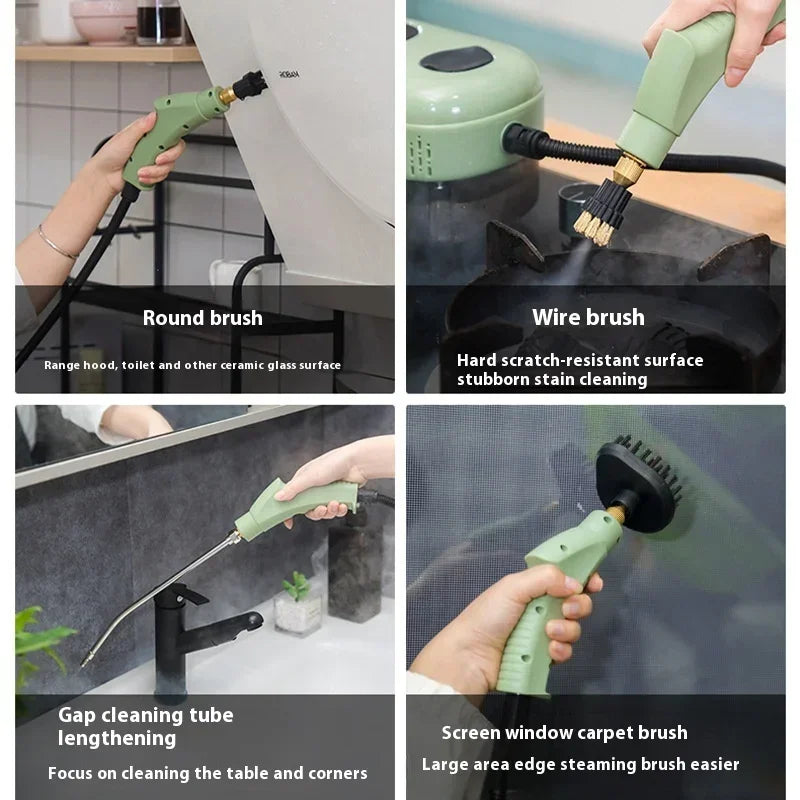 Heavy Duty Steam Vacuum Cleaning Machine