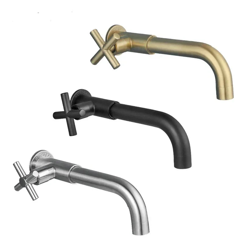 Contemporary Waterfall Bathroom Sink Faucet