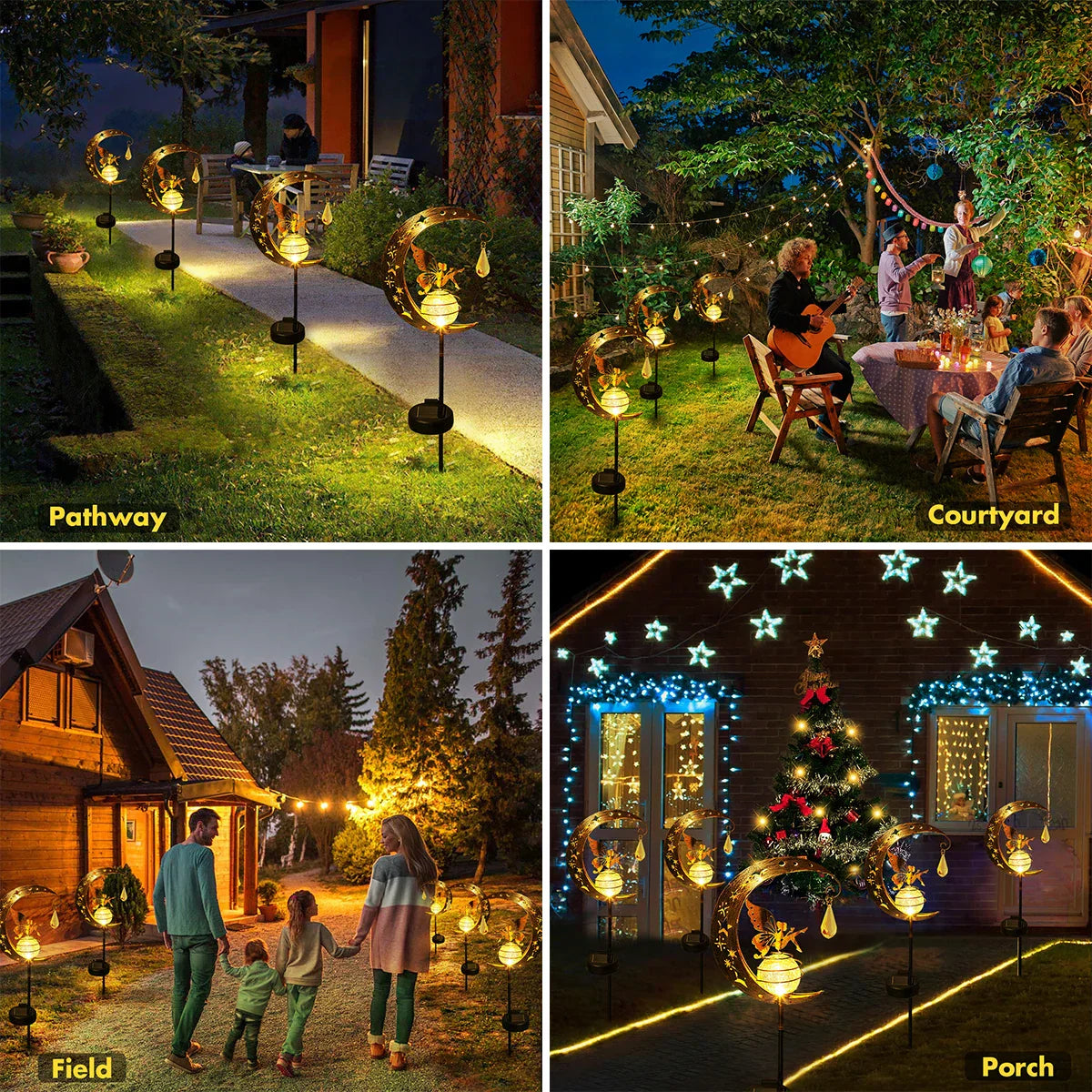 Vibrant Outdoor Solar Globe Lamp