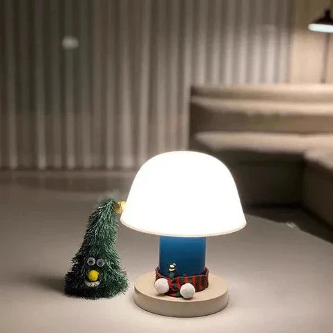 Soft Light Wooden Table Lamp