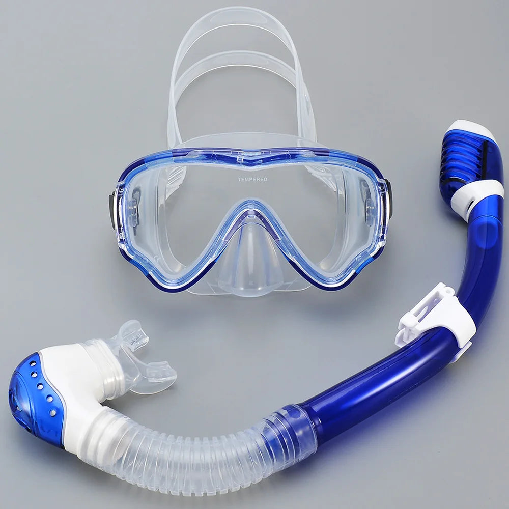 Junior Diving Mask Kit with Shatterproof Lens