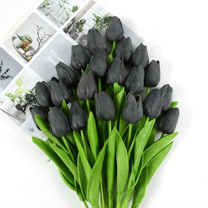 Artificial Realistic Tulip Bouquet Decoration