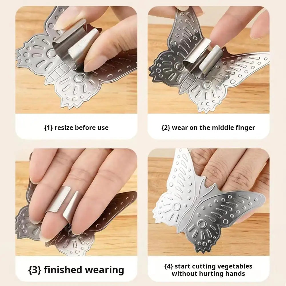 Premium Butterfly Folding Knife Finger Guard Protector
