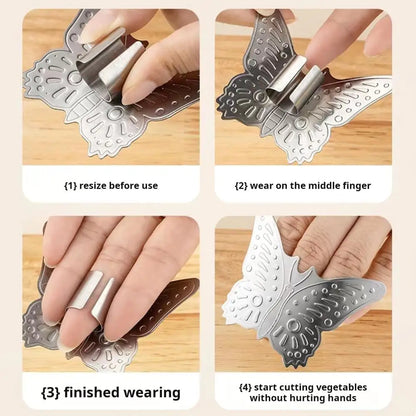 Premium Butterfly Folding Knife Finger Guard Protector