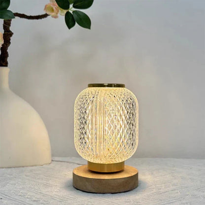 Sleek Dimmable Glass Desk Lamp
