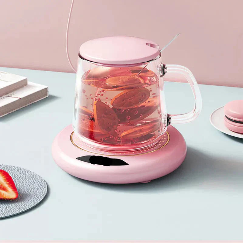 Warm Desk Cup Holder with 3-Speed Heat Control - Luxicro