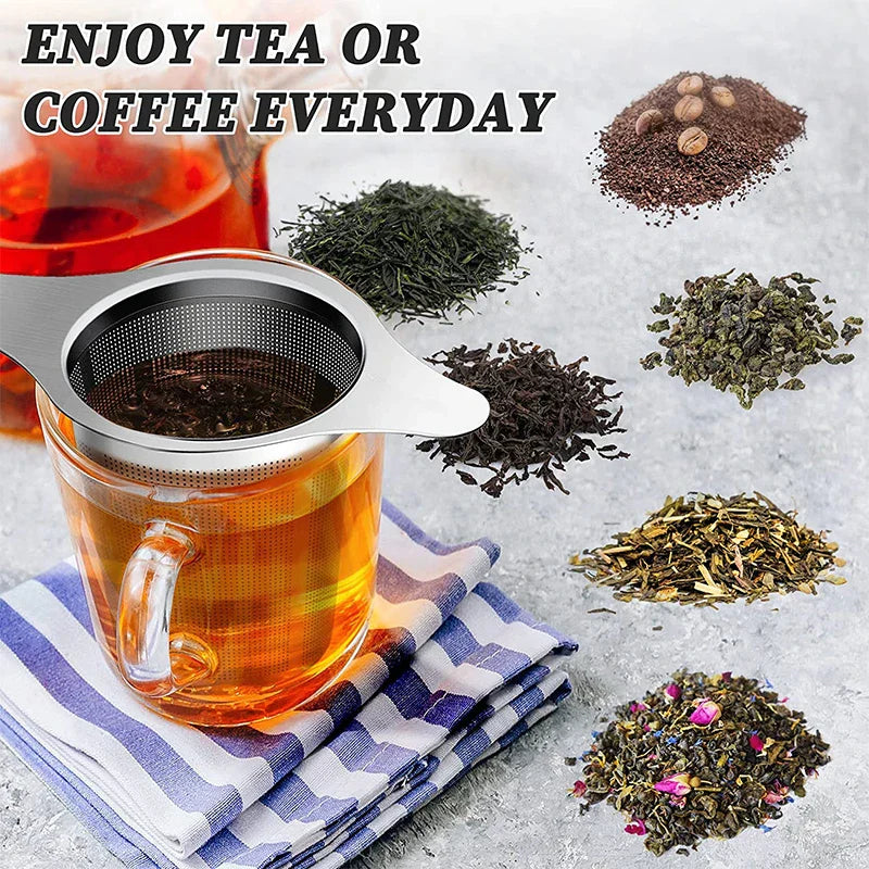 Fine Mesh Tea Strainer Stainless Steel Infuser