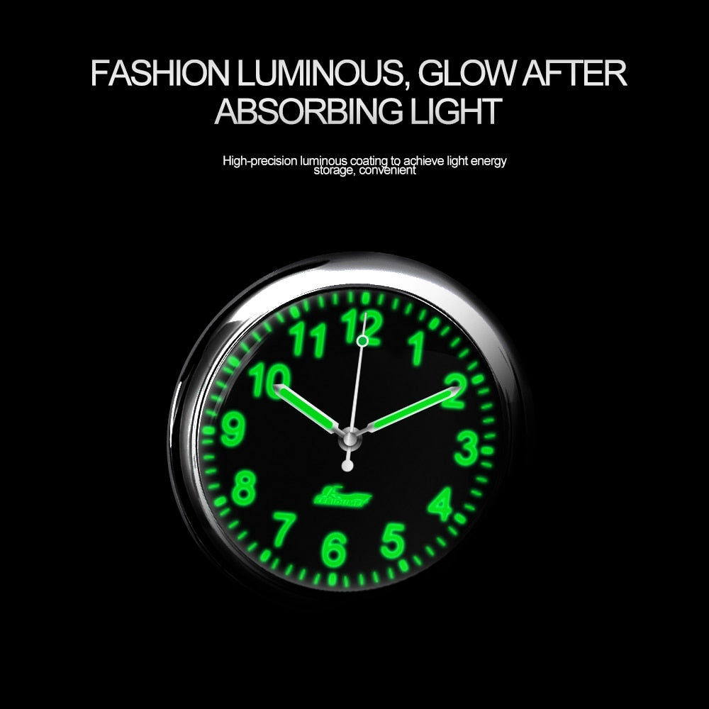 Adhesive Auto Dashboard LED Clock