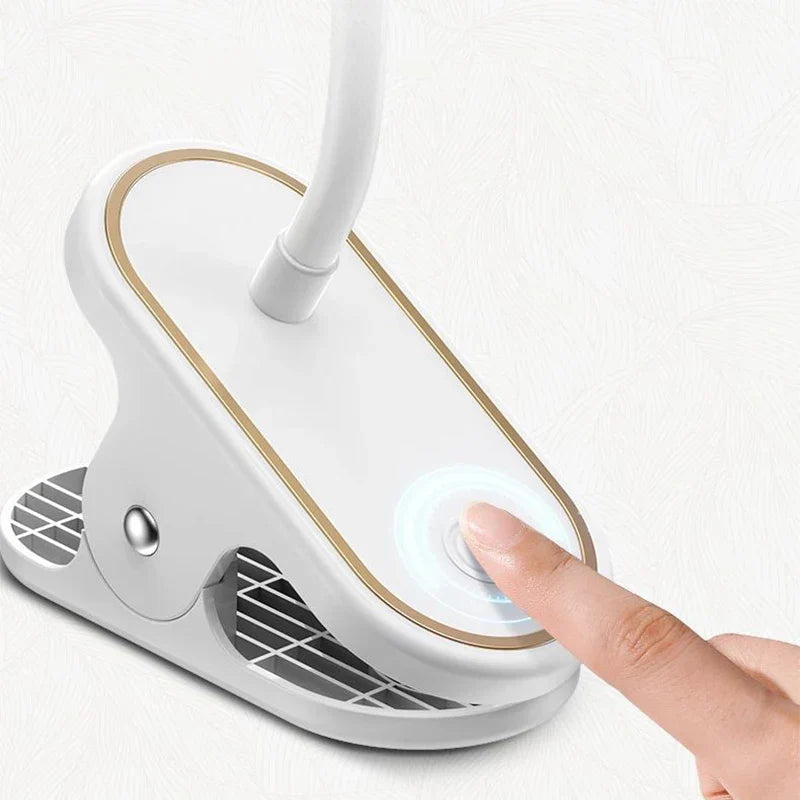 Bright LED Desk Lamp with Battery and Warm Glow