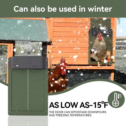 Automatic Chicken Coop Door Opener with Sensor