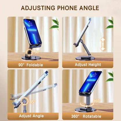 Stable 360 Rotating Foldable Phone Tablet Holder