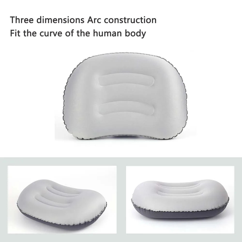 Compact Blow Up Travel Pillow