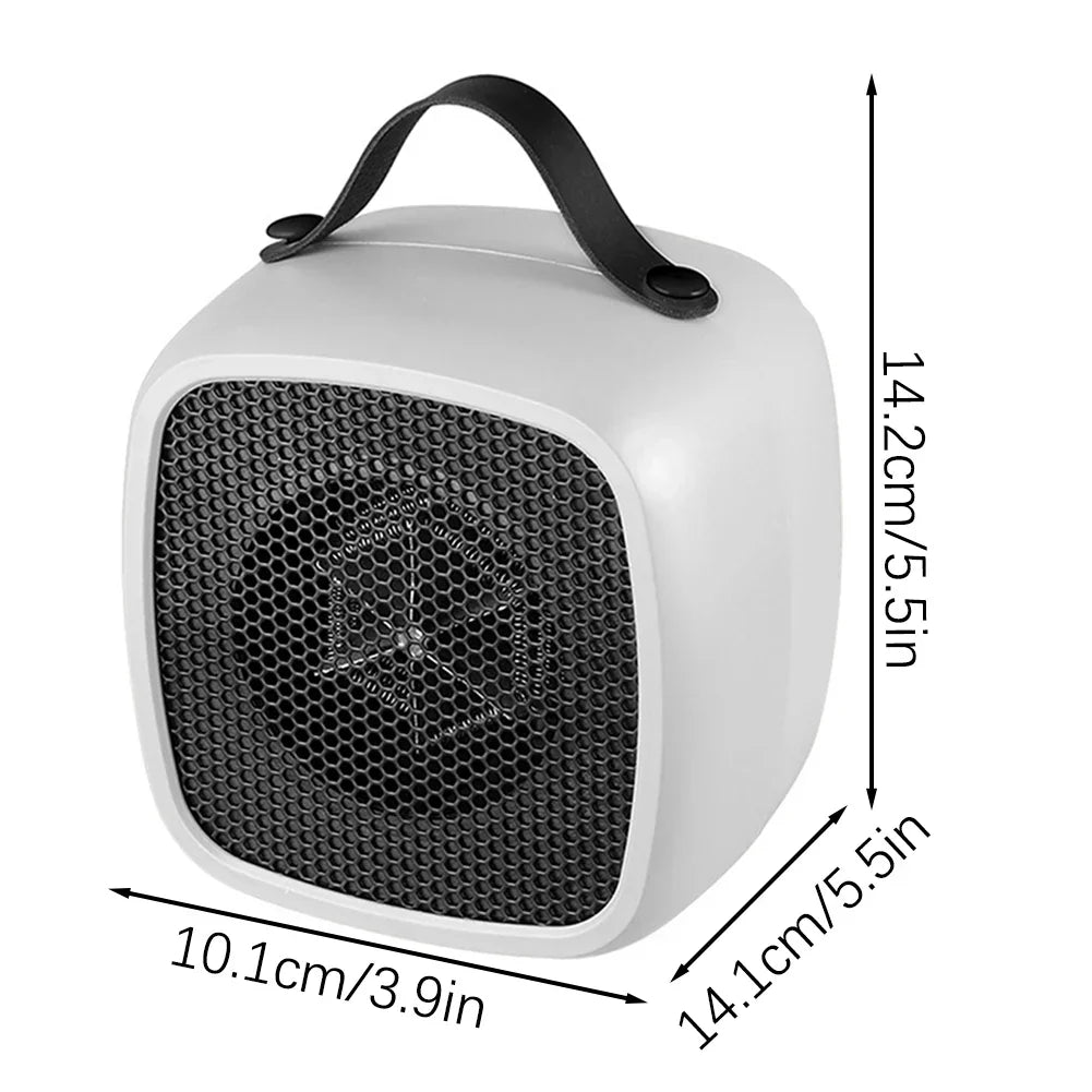 Compact 500W Electric Space Heater
