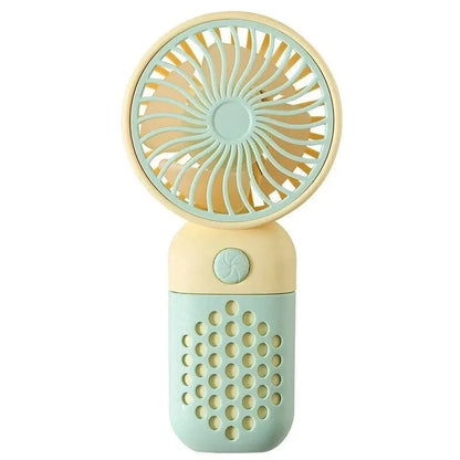 Compact Rechargeable Mini Fan with Scented Function