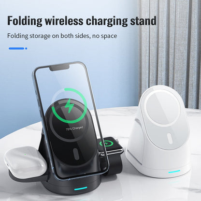 Portable 3 in 1 Phone Charging Dock Stand