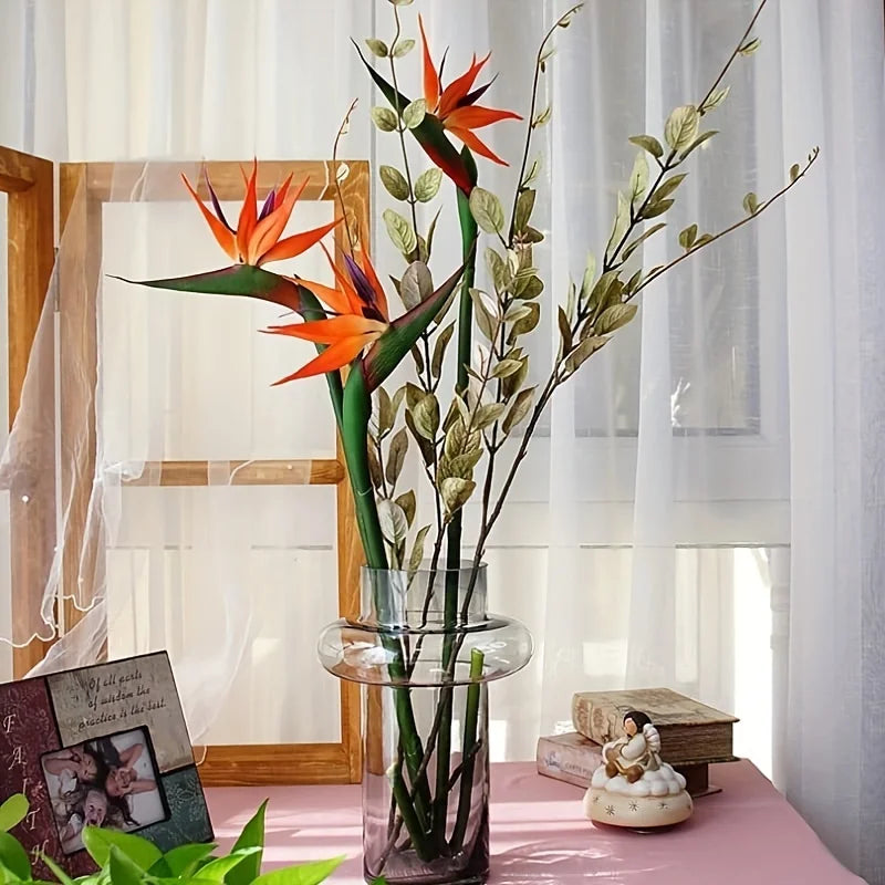 Artificial Bird of Paradise Flower Arrangement 3 Piece Set