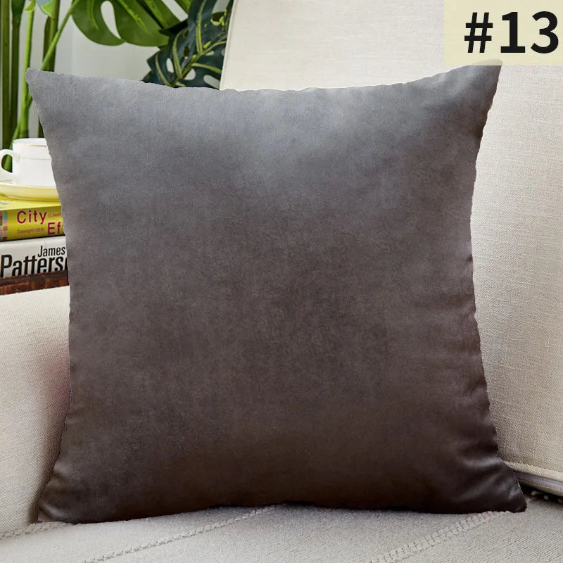 Plush Velvet Pillowcase for Luxury Living Rooms