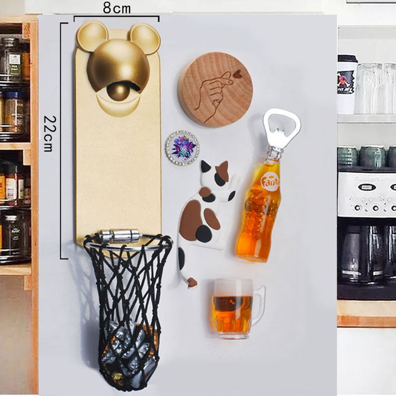Cool Beer Magnet Bottle Opener