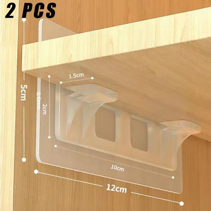 Easy Install Closet Shelf Bracket Support - Luxicro