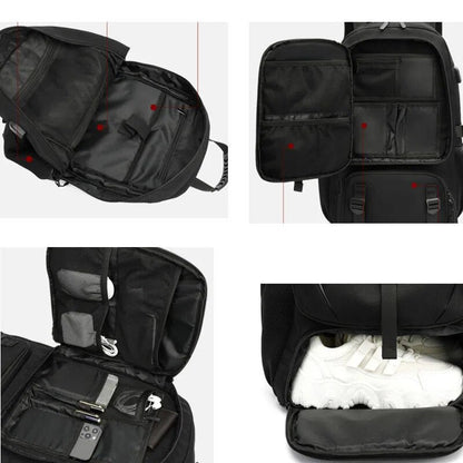 Practical Travel Laptop Backpack with USB Charger Port
