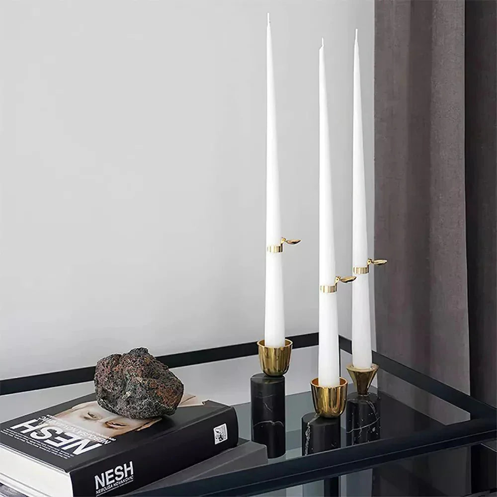 Safe Flame Protection Glass Table Lamp
