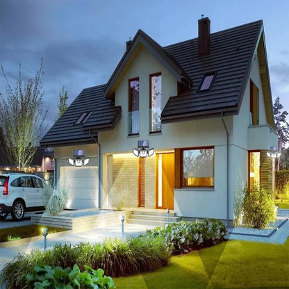 Energy Efficient Motion Sensor Solar Outdoor Lamp