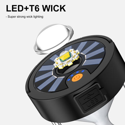 Compact Solar Powered Outdoor Camping Lantern