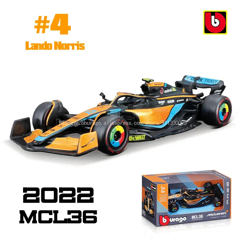 Detailed F1 Car Model 1:43 Scale Collectible Replica