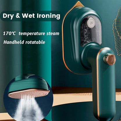 Compact Travel Steamer 1500W Portable Handheld Iron - Luxicro