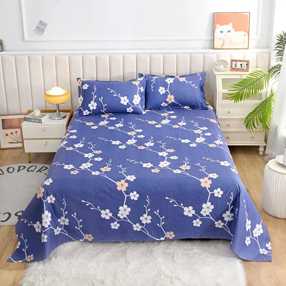 Comfortable Floral Pattern Bed Sheet Set