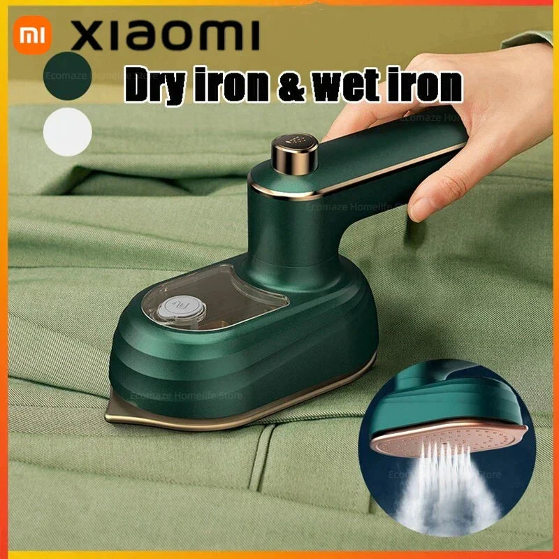 Compact Travel Steam Iron for Easy Fabric Care
