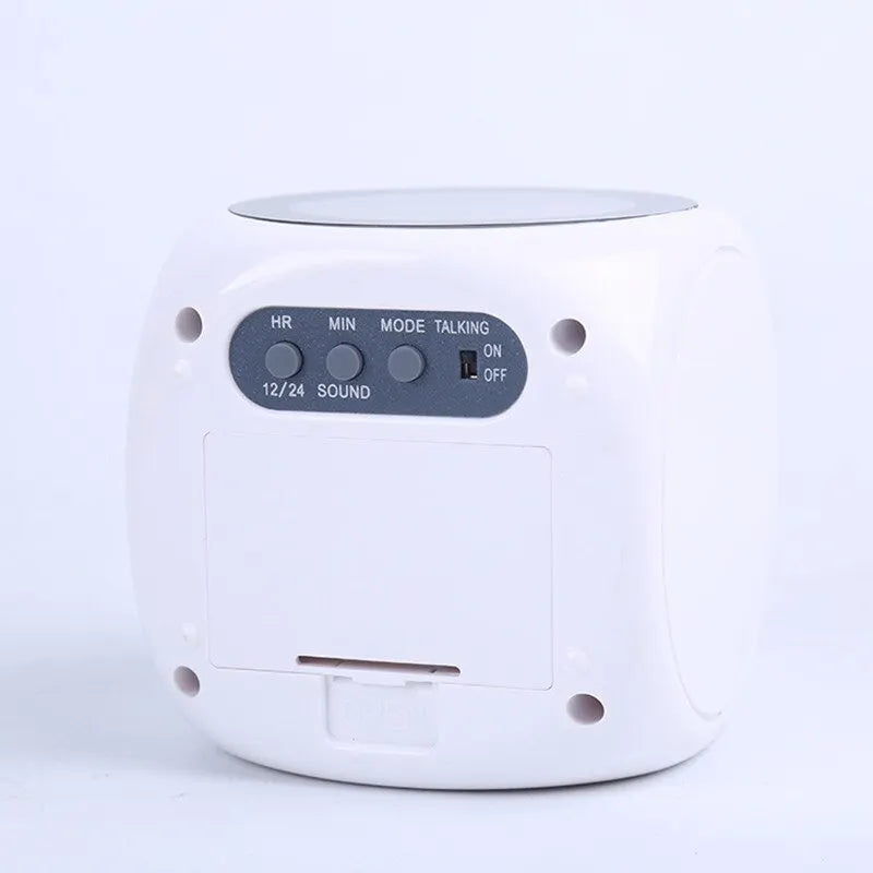 Large Display LED Clock with Temperature and Alarm
