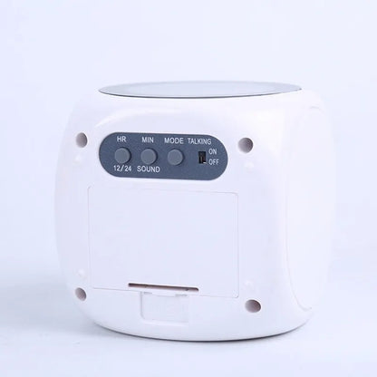 Large Display LED Clock with Temperature and Alarm